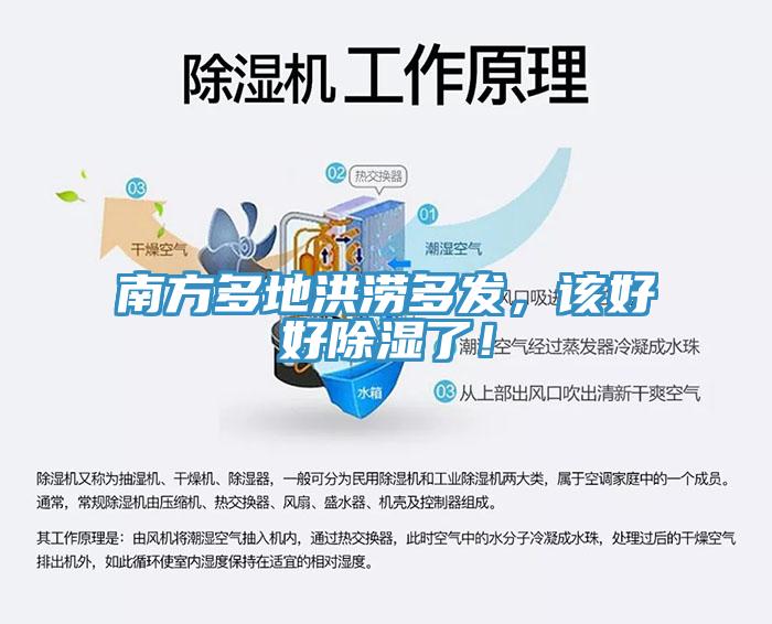 南方多地洪澇多發，該好好除濕了！