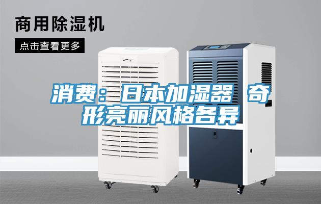 消費:日本加濕器 奇形亮麗風格各異