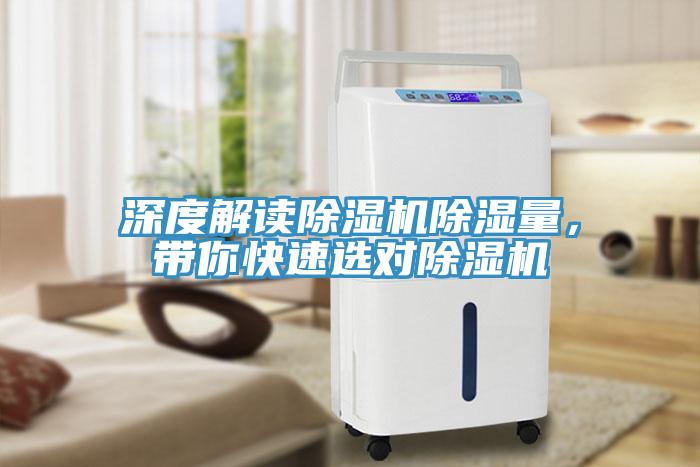 深度解讀除濕機除濕量，帶你快速選對除濕機