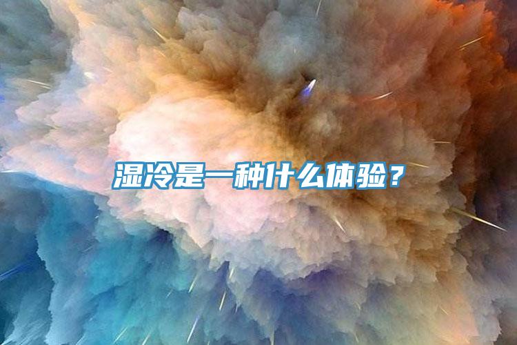 濕冷是一種什么體驗?