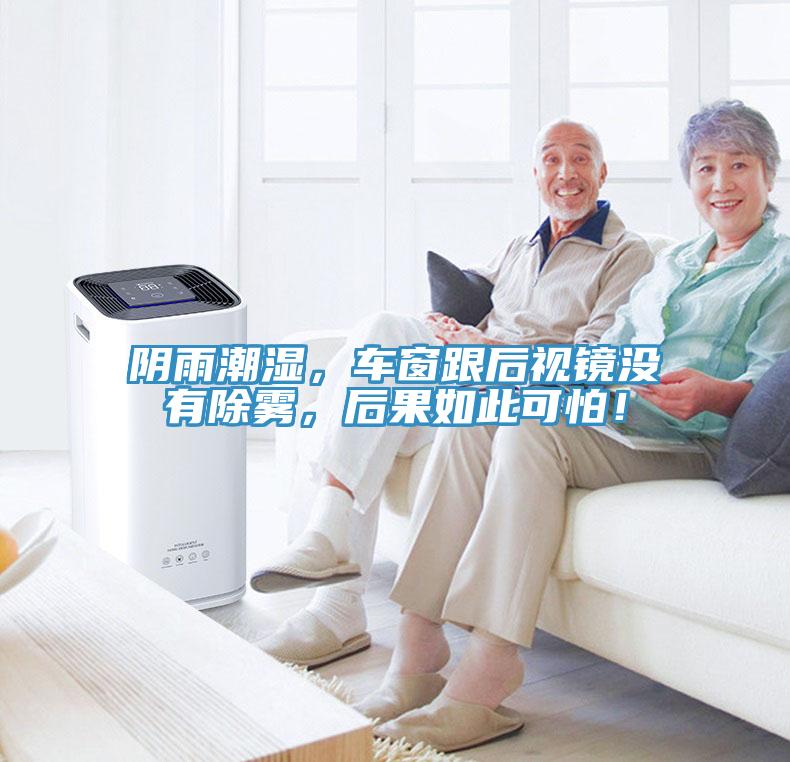 陰雨潮濕,車窗跟后視鏡沒有除霧,后果如此可怕!