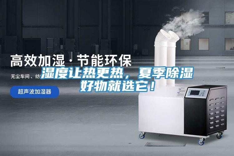 濕度讓熱更熱,夏季除濕好物就選它!
