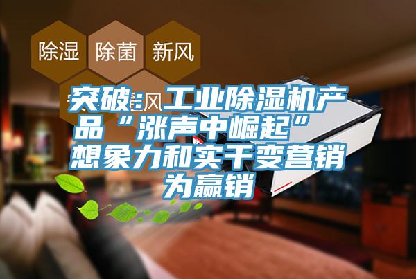 突破:工業(yè)除濕機產(chǎn)品“漲聲中崛起” 想象力和實干變營銷為贏銷