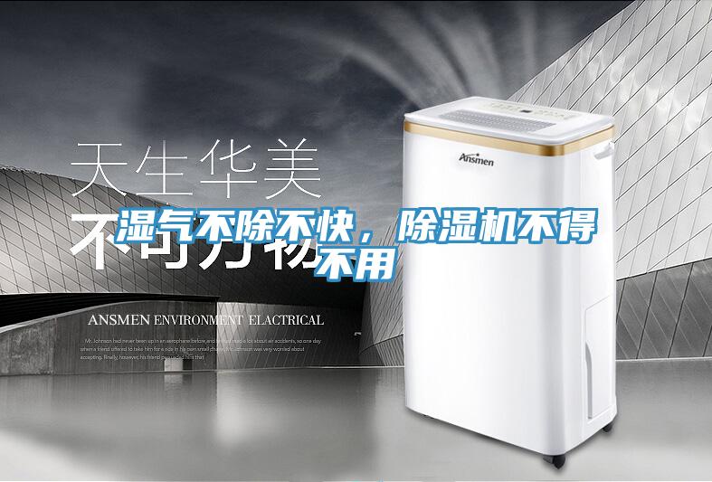 濕氣不除不快,除濕機不得不用