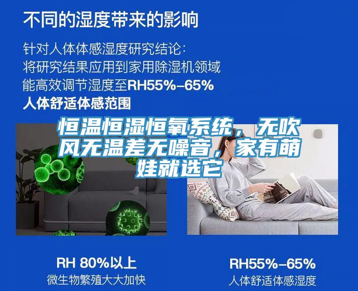 恒溫恒濕恒氧系統,無吹風無溫差無噪音,家有萌娃就選它