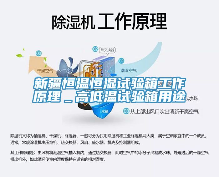 新疆恒溫恒濕試驗箱工作原理_高低溫試驗箱用途
