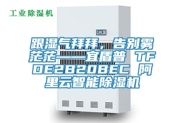 跟濕氣拜拜，告別霧茫茫——宜盾普 TFDE2B20BEC 阿里云智能除濕機(jī)