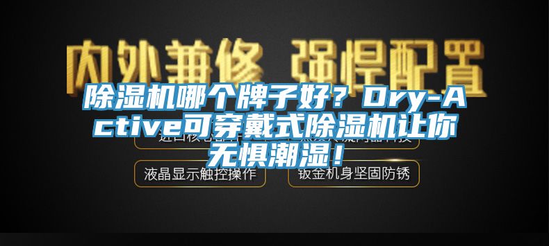 除濕機哪個牌子好?Dry-Active可穿戴式除濕機讓你無懼潮濕!