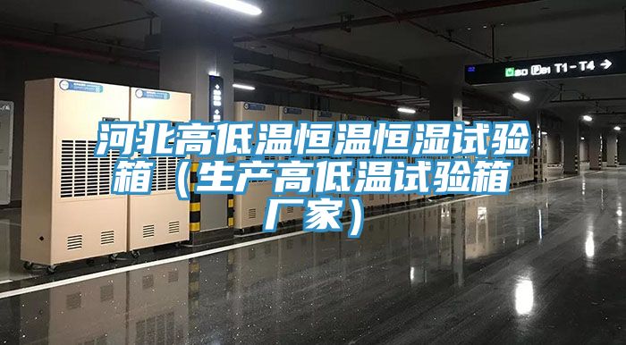河北高低溫恒溫恒濕試驗箱(生產高低溫試驗箱廠家)