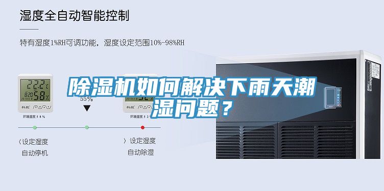 除濕機如何解決下雨天潮濕問題?