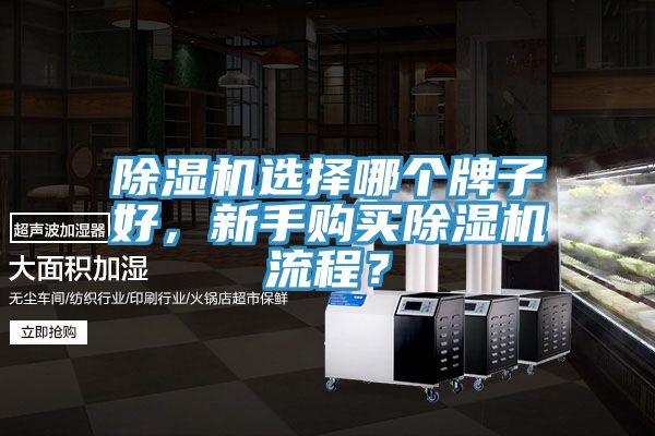 除濕機選擇哪個牌子好，新手購買除濕機流程？